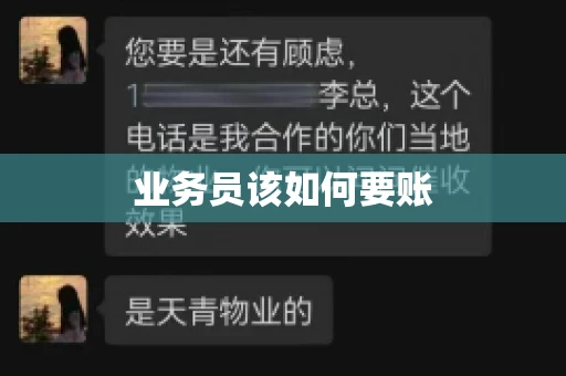 业务员该如何要账
