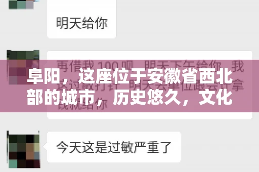 阜阳，这座位于安徽省西北部的城市，历史悠久，文化底蕴深厚。近年来，随着经济的发展，商业活动日益频繁，随之而来的是应收账款的管理问题。那么，阜阳有木有要账公司呢？今天，我们就来聊聊这个话题。