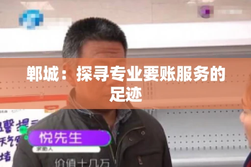 郸城:探寻专业要账服务的足迹 郸城:探寻专业要账服务的足迹