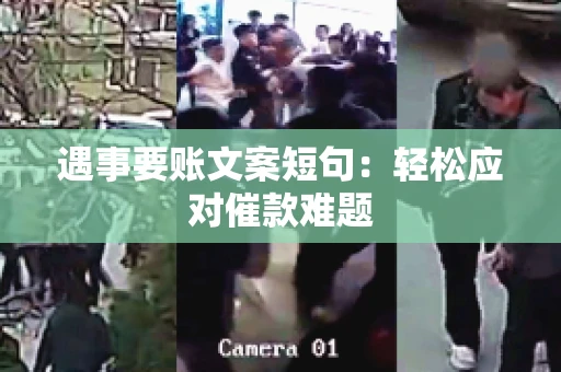 遇事要账文案短句：轻松应对催款难题